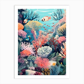 The Great Barrier Reef Australia Art Print