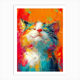 Kitty Cat Art Print