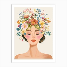 Flower Head 2 Art Print