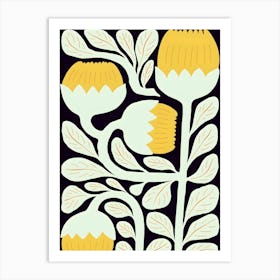 Henri Matisse Yellow Flowers 3 Art Print