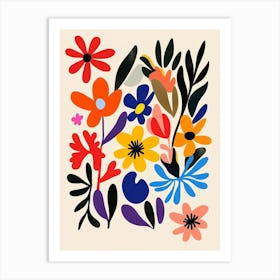 Floral Arrangement Art Print