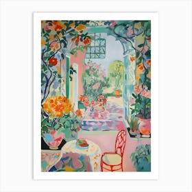 Garden In Bloom Art Print