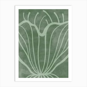 Abstract Flower Art Print