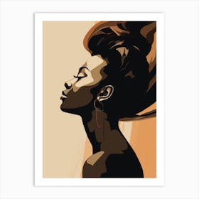 Portrait Of A Woman 67 Art Print