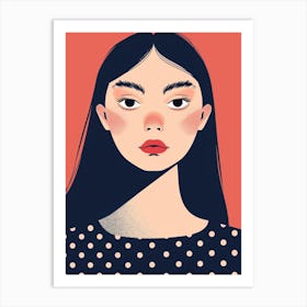 Illustration Of A Woman 22 Art Print