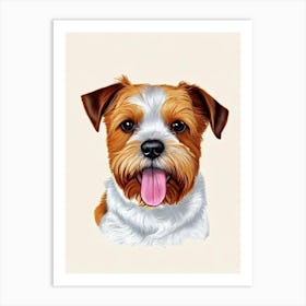 Biewer Terrier Illustration Dog Art Print