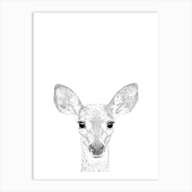 Deer Animal Print Art Print