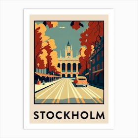 Stockholm Art Print