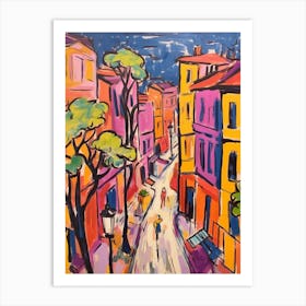 Parma Italy 2 Fauvist Painting Art Print