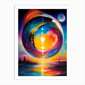 Midnight Sun Art Print