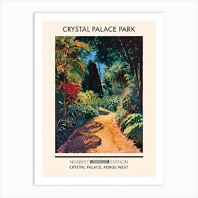 Crystal Palace Park London Parks Garden 6 Art Print