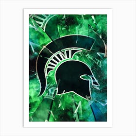 Michigan State Spartans 1 Art Print