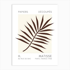 Henri Matisse Palm Leaf 4 Art Print