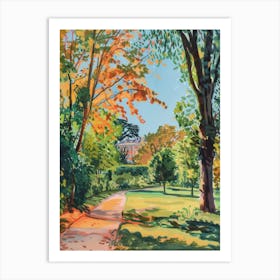 Kew Green London Parks Garden 4 Painting Art Print