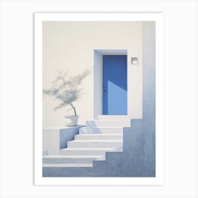 Blue Door 50 Art Print