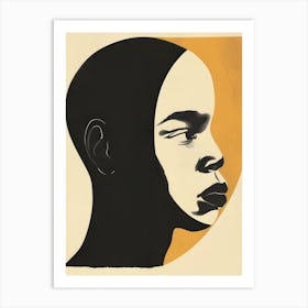 African Art Smooth 2 Art Print