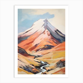 Beinn Mhanach Scotland 2 Mountain Painting Art Print