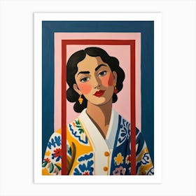 Asian Woman 6 Art Print