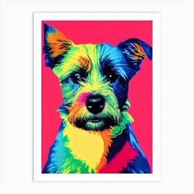 Australian Terrier Andy Warhol Style Dog Art Print