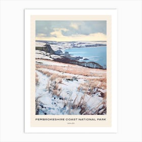 Pembrokeshire Coast National Park Wales 2 Poster Art Print