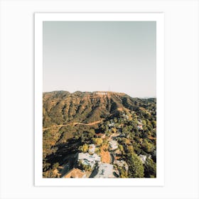 Hollywood Hills Art Print