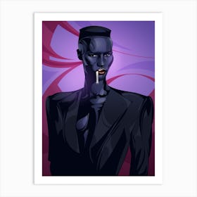 Grace Jones Art Print