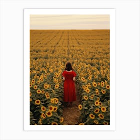 Sunflowers 74 Art Print