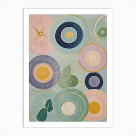 Circles And Circles Art Print