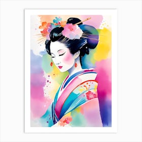 Geisha 2 Art Print