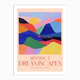 Abstract Dreamscapes Landscape Collection 02 Art Print
