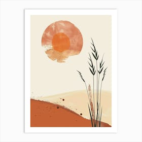 Modern Flux Mid Century Style Art Print