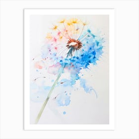 Abstract Dandelion Art Print