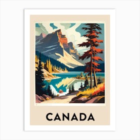 Canada Vintage Travel Poster Art Print