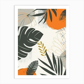 Tropical Leaves 139 Art Print