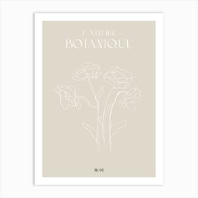 Atelier Botanique 5 Art Print