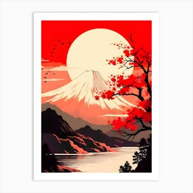 Mt Fuji Art Print