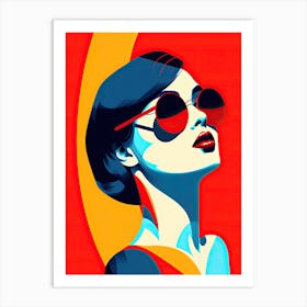 Elegant Pop Art USA Symbolism Art Print