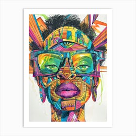 'Afrofuturism' 1 Art Print