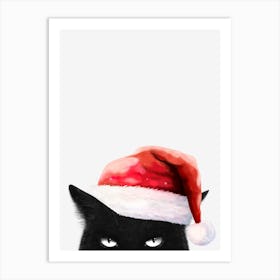 Bad Santa Art Print