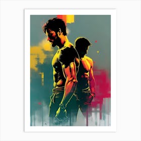 Man And A Woman Art Print