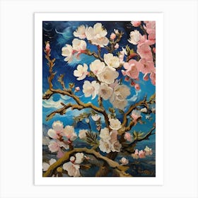 Blossoming Cherry Tree art print 1 Art Print