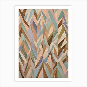 Zigzag Art Print