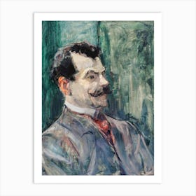 Portrait Of André Rivoire (1901), Henri de Toulouse-Lautrec Art Print