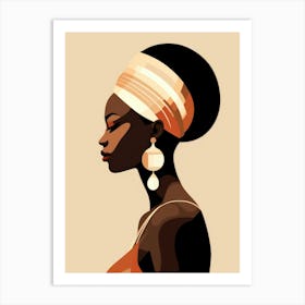 Portrait Of African Woman 20 Art Print