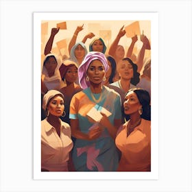 Women Of Africa Art Print