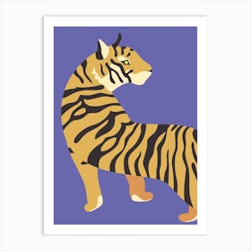 Vibrant Tiger Art Print