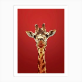 Giraffe 94 Art Print