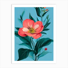 Pink Flower 3 Art Print