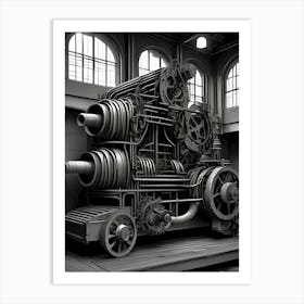 The Veeblefetzer Machine 8 Art Print