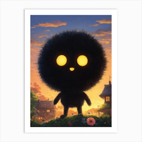 Kawaii Monster Art Print